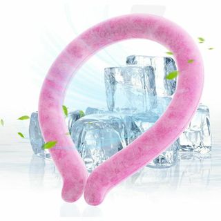 新品 ピンク クールネックリング 暑さ対策(その他)