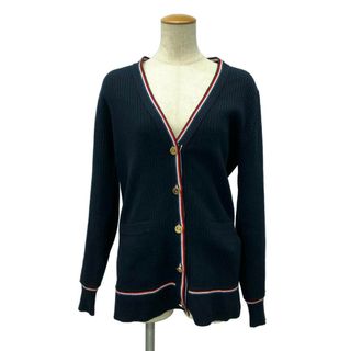 トムブラウン(THOM BROWNE)のトムブラウン カシミアカーディガン FJT194A 07541 415 レディース SIZE 40 (S) THOM BROWNE(カーディガン)