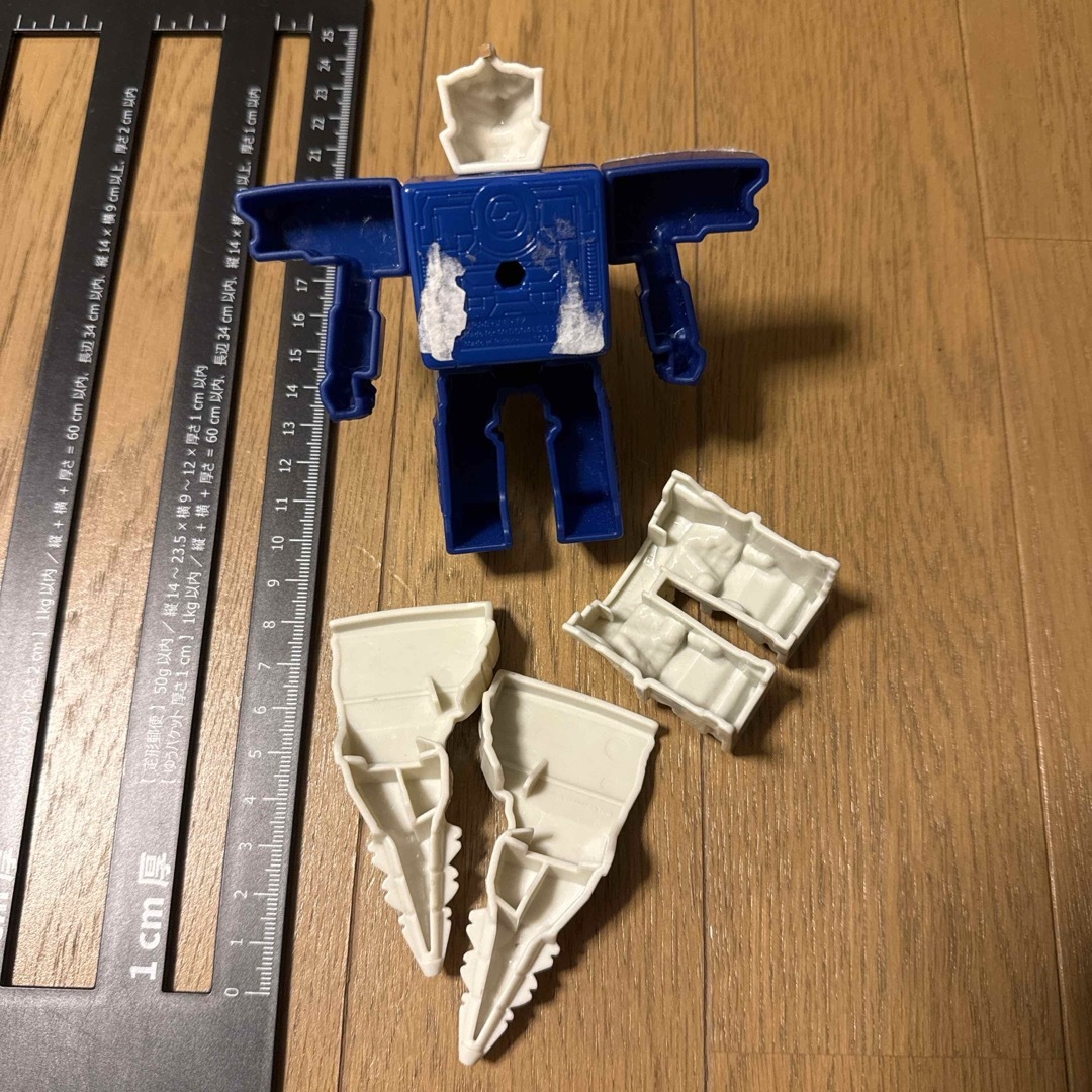 シンカリオン(シンカリオン)のシンカリオン E7 かがやきドリルフォーム　マック　ハッピーセット　おもちゃ キッズ/ベビー/マタニティのおもちゃ(電車のおもちゃ/車)の商品写真