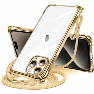 iPhone 15 Pro Max 用 ケース クリア ショルダー iPhone(その他)