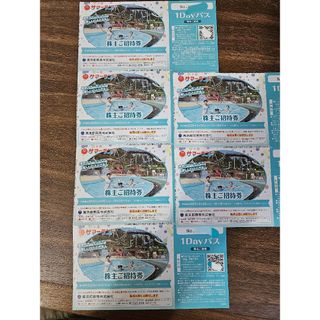 東京サマーランド株主優待1Dayパス6枚(プール)