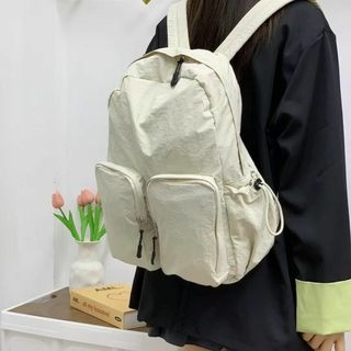 リュックサック バックパック 通学 通勤 大容量 無地 女の子 かわいい(リュック/バックパック)