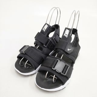 ナイキ(NIKE)のNIKE WMNS NIKE CANYON SANDAL BLACK サイズ23cm CV5515-001 サンダル ブラック ホワイト レディース ナイキ【中古】5-0615S◎(サンダル)