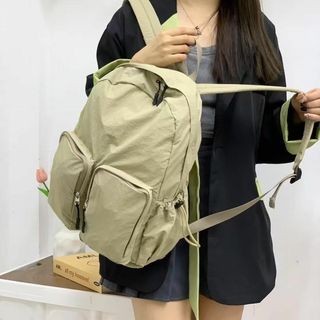 リュックサック バックパック 通学 通勤 大容量 無地 女の子 かわいい(リュック/バックパック)