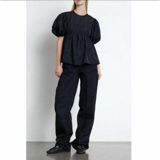 セシリーバンセン(CECILIE BAHNSEN)のセシリーバンセン　パフスリーブトップス(シャツ/ブラウス(半袖/袖なし))