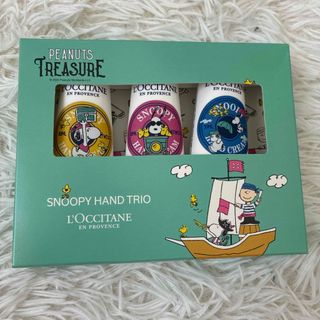 ロクシタン(L'OCCITANE)のロクシタン　SNOOPYシアハンドトリオ2024(ハンドクリーム)