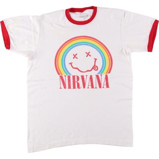 古着 NIRVANA ニルヴァ―ナ バンドTシャツ バンT メンズM相当 /eaa561758(Tシャツ/カットソー(半袖/袖なし))