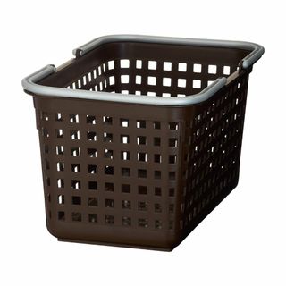 【在庫処分】ライクイット(like-it) 洗濯カゴ 持ち手付き バスケット S(バス収納)