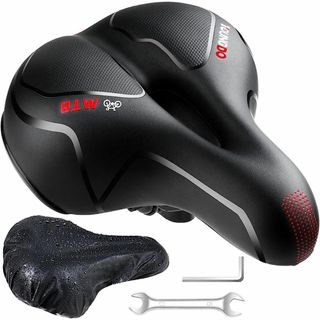 YOUNGDO 自転車サドル サドルクッション サドル 超肉厚 低反発クッション(パーツ)