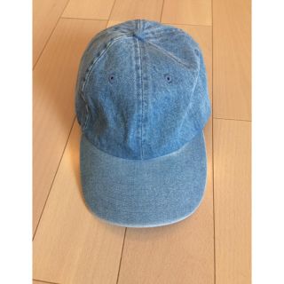 ユナイテッドアローズグリーンレーベルリラクシング(UNITED ARROWS green label relaxing)のデニム キャップ 美品 グリーンレーベル(キャップ)