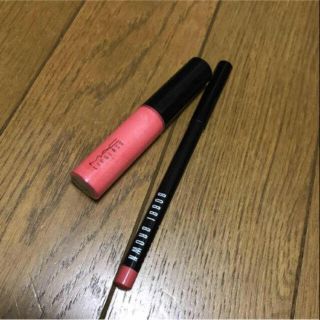 マック(MAC)のMAC リップグロス&BOBBI BROWNリップライナー セット(リップライナー)