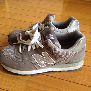 ニューバランス(New Balance)のNewbalance574グレー23.5(スニーカー)