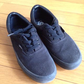 ヴァンズ(VANS)のVANS黒スニーカー(スニーカー)