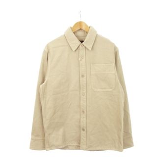 アーペーセー(A.P.C)のA.P.C. シャツジャケット オーバーシャツ ロゴ刺繍 S グレージュ(その他)