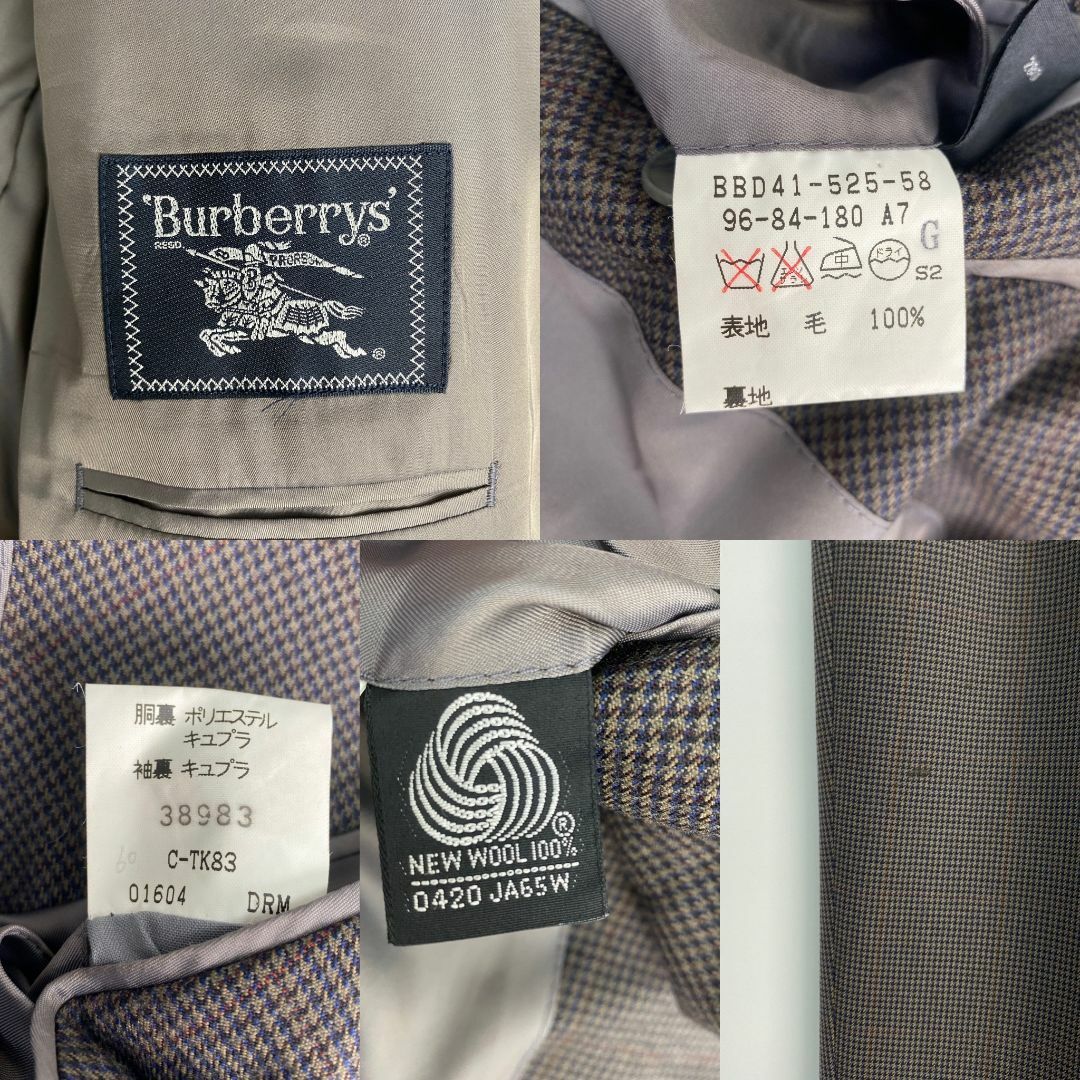 BURBERRY - バーバリーズ スーツ ダブル セットアップ グレン