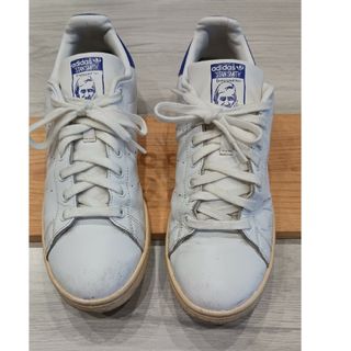 アディダス(adidas)のadidas Stan Smith ホワイト/ブルー28センチ　メンズ(スニーカー)