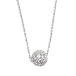 ティファニー(Tiffany & Co.)のティファニー ドッツボール パヴェダイヤ ネックレス Pt950/ダイヤモンド(ネックレス)
