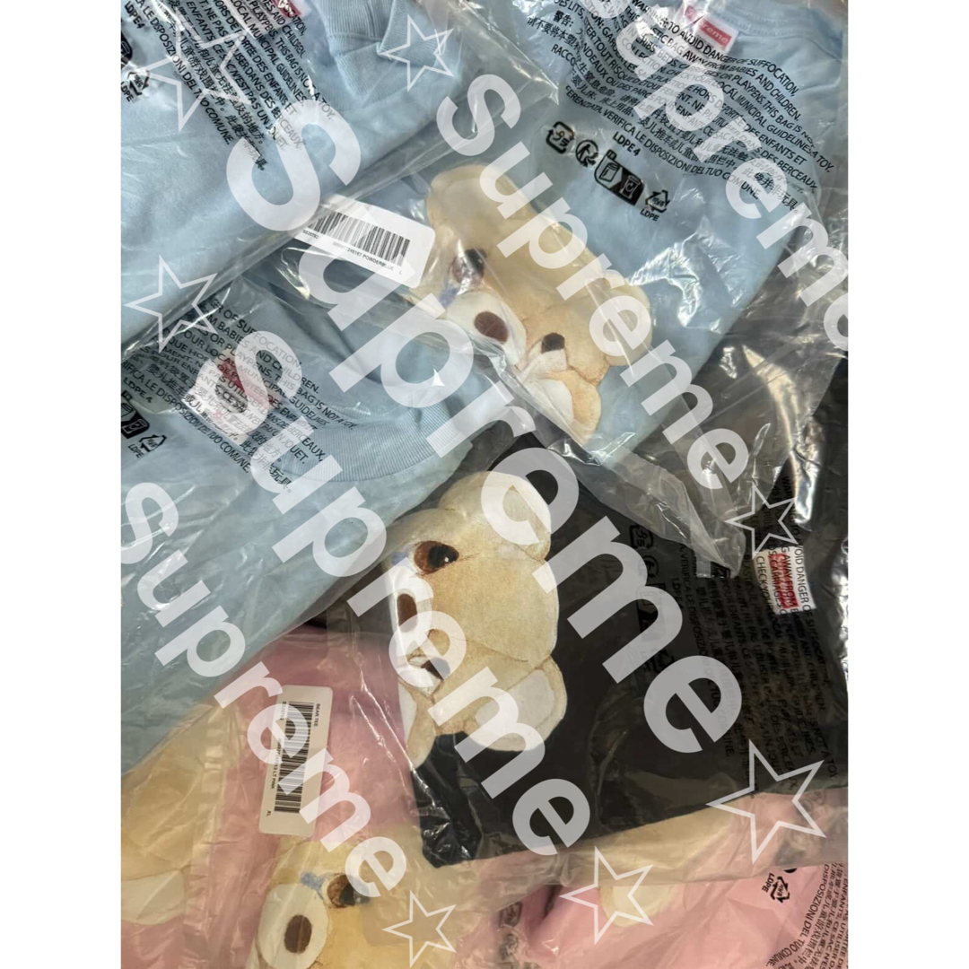 Supreme(シュプリーム)のSupreme Bear Tee "Powder Blue" XL メンズのトップス(Tシャツ/カットソー(半袖/袖なし))の商品写真