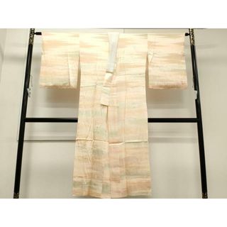 平和屋着物■長襦袢　無双仕立て　作家物　はなかすみ　暈し染め　ますいわ屋扱い　正絹　逸品　CAAR9045id(着物)
