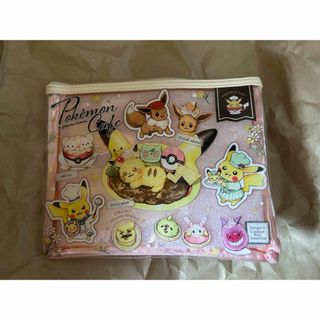 クリアポーチ&マカロンポーチセット Pokémon Cafe (キャラクターグッズ)