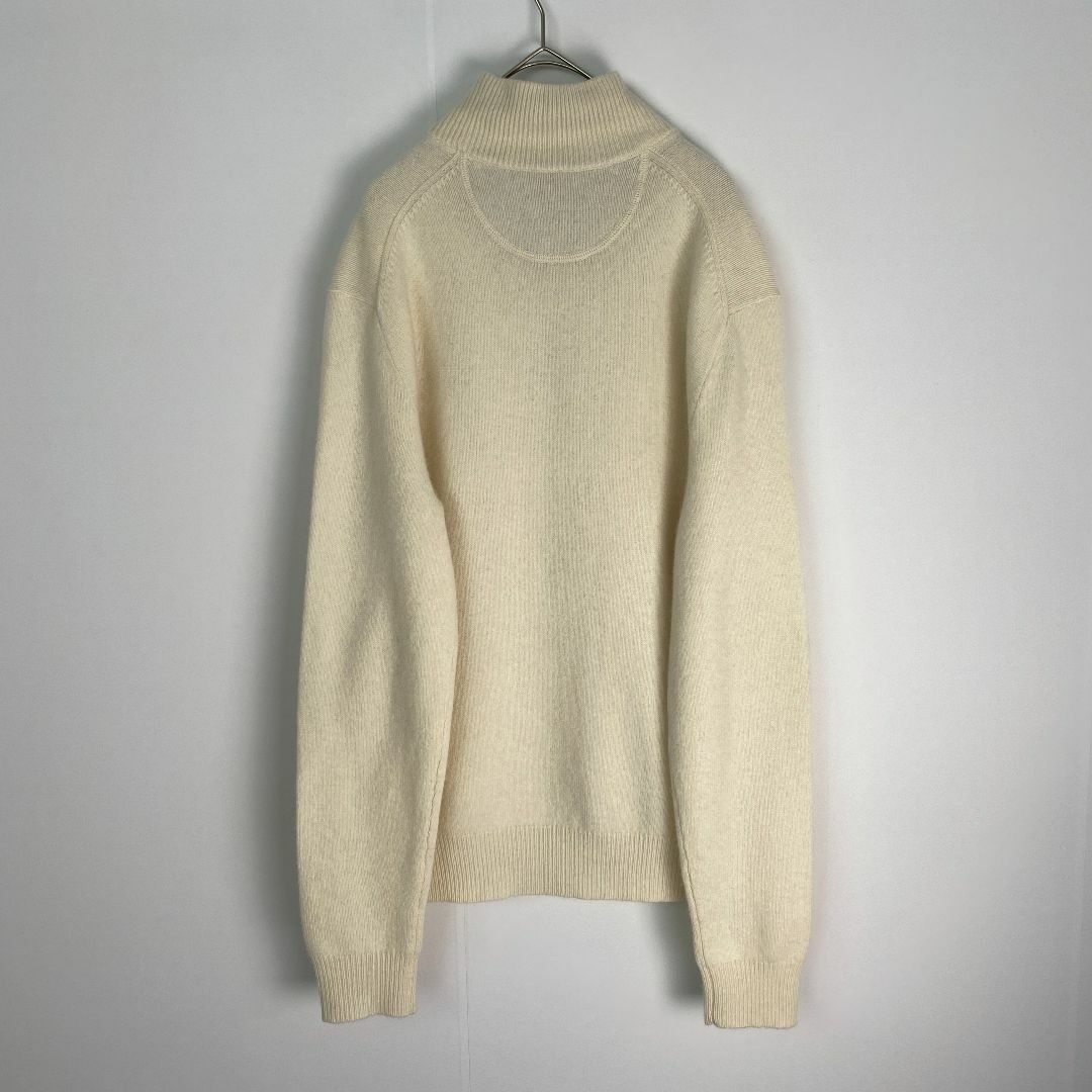 ポロラルフローレン ハーフジップアップニット ウールカシミヤ L