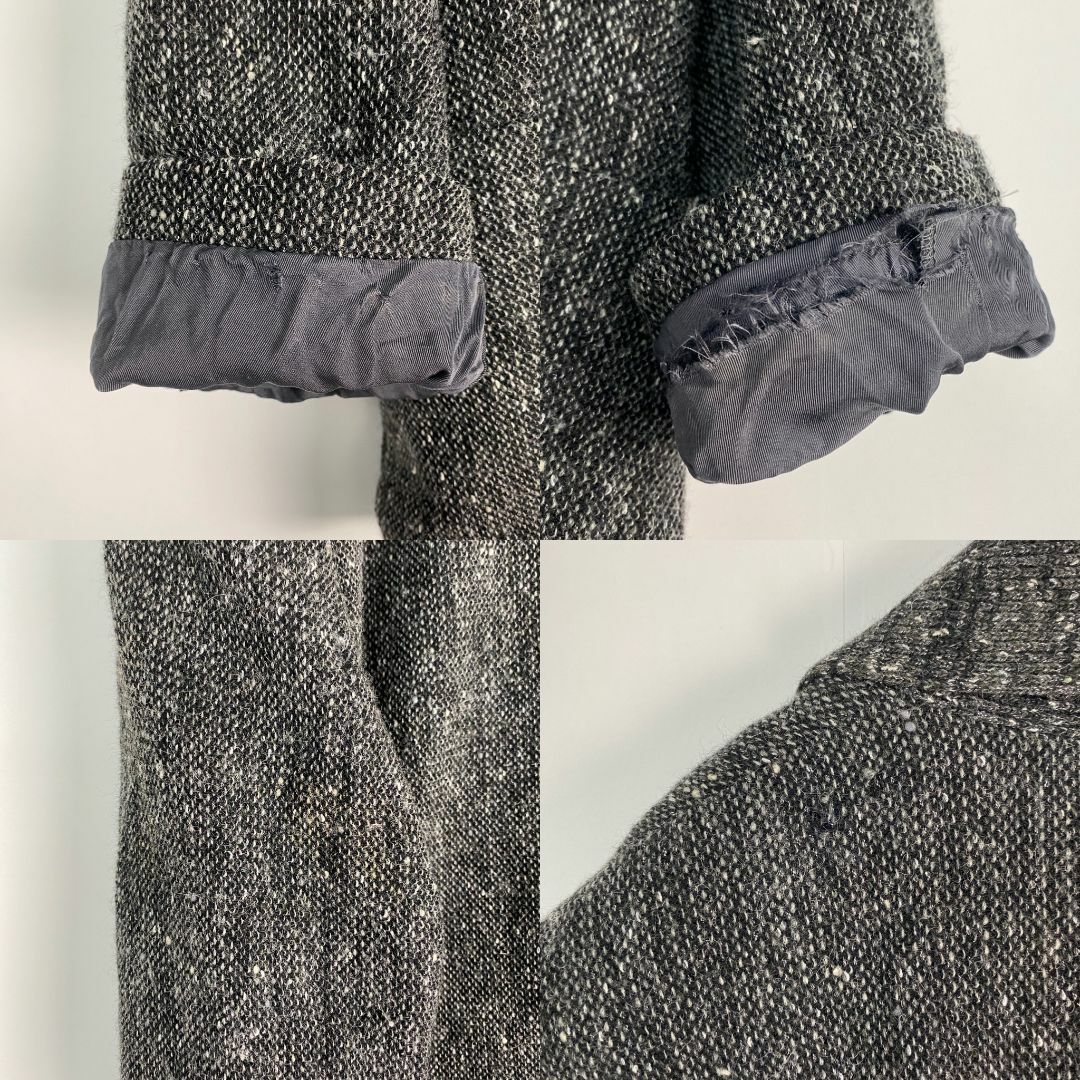 超希少 1980年代 ISSEY MIYAKE 筆タグ テーラードジャケット S ISSEY MIYAKE - イッセイミヤケ テーラードジャケット 希少 80s