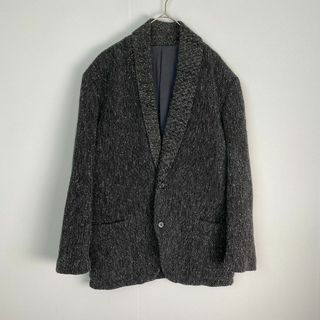 イッセイミヤケ(ISSEY MIYAKE)のイッセイミヤケ　テーラードジャケット　希少　80s　筆タグ　ツイード　(テーラードジャケット)