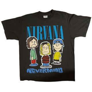 NIRVANA ニルヴァーナ スヌーピー SNOOPY tシャツ XL(Tシャツ/カットソー(半袖/袖なし))