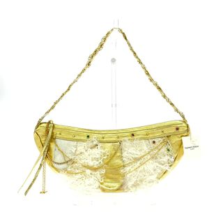 ツモリチサト(TSUMORI CHISATO)のtsumori chisato ツモリチサト  ワンショルダーバッグ   ゴールドカラー  レディース 　240002230894(ショルダーバッグ)