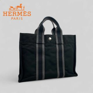 エルメス(HERMES)のほぼ未使用■HERMES■エルメス■ フールトゥPM キャンバス ハンドトート(トートバッグ)