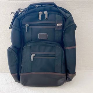トゥミ(TUMI)の【新品未使用】トゥーミー　リュック　ＴＵＭ　ブラック　大容量　ビジネスバック(リュック/バックパック)