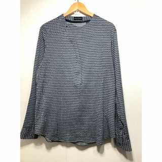026082 EMPORIO ARMANI 長袖 ノーカラー ハーフジップ (シャツ)