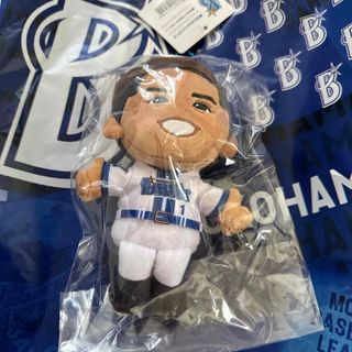 ヨコハマディーエヌエーベイスターズ(横浜DeNAベイスターズ)の横浜DeNAベイスターズ　桑原将志　ぬいぐるみキーチェーン(スポーツ選手)
