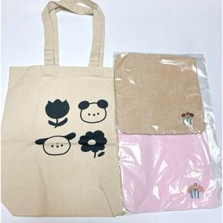 もぷちゃぷ イラストレーター みりん mirin ハンカチ トートバッグ (トートバッグ)