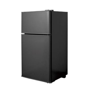 【新品】小型冷蔵庫 60L ブラック 1個☆冷凍 冷蔵庫　省エネ 静音 一人用(冷蔵庫)