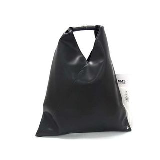 メゾンマルジェラ(Maison Margiela（旧Maison Martin Margiela）)の■新品同様■ MM6 Maison エムエムシックス メゾン マルジェラ ジャパニーズ レザー ワンハンドル ハンドバッグ ブラック系 FG8507(その他)