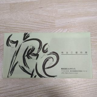 ルネサンス株主優待券　４枚(フィットネスクラブ)