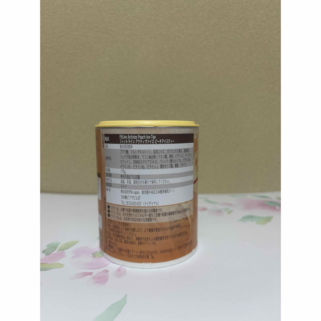 ベストセラーのFitLine アクティヴァイズピーチアイスティー限定品　1缶 食品/飲料/酒の健康食品(ビタミン)の商品写真