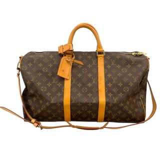 ルイヴィトン(LOUIS VUITTON)の　ルイ・ヴィトン LOUIS VUITTON キーポル・バンドリエール50 M41416 ブラウン モノグラム・キャンバス ユニセックス ボストンバッグ(ボストンバッグ)