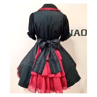 【黒様お取り置き】h.NAOTO 【美品】赤黒軍服風ジャケット