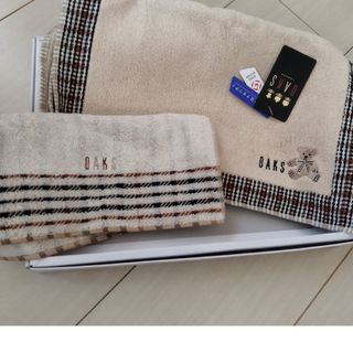 ダックス(DAKS)のDAKSフェイスタオル.ハンカチセット(タオル/バス用品)