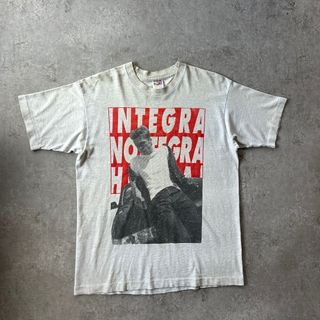 ヴィンテージ(VINTAGE)の90s HONDA 企業tシャツ USA製 グレー L ブラッドピット(Tシャツ/カットソー(半袖/袖なし))