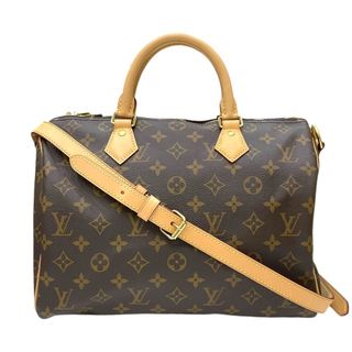 ルイヴィトン(LOUIS VUITTON)の　ルイ・ヴィトン LOUIS VUITTON スピーディ・バンドリエール30 M41112 ブラウン モノグラム・キャンバス/レザー レディース ハンドバッグ(ハンドバッグ)