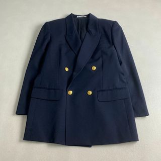 ダックス(DAKS)の美品　ダックス　テーラードジャケット　紺ブレ　金ボタン　9AR　M　ネイビー(テーラードジャケット)