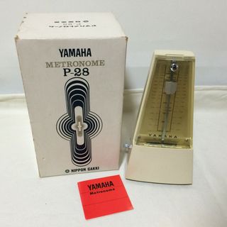 W591　YAMAHA　ヤマハ　メトロノーム　P-28　昭和レトロ(その他)