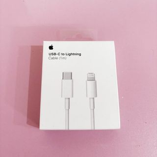 アップル(Apple)のアップル純正　Lightning - USB-Cケーブル1m　アイホン充電ケーブ(バッテリー/充電器)