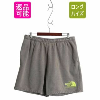 ザノースフェイス(THE NORTH FACE)のUS企画 ノースフェイス ポケット付き スウェット ショートパンツ メンズ XL / アウトドア ショーツ 短パン トレーナー 裏起毛 大きいサイズ(ショートパンツ)