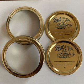 メイソンジャー   レギュラーマウス用　フタ　2個(容器)