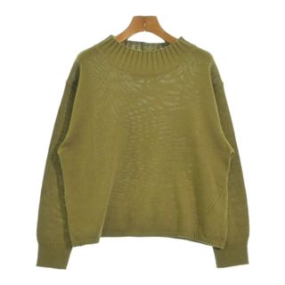 エムエイチエル(MHL.)のMHL. エムエイチエル ニット・セーター M カーキ 【古着】【中古】【送料無料】(ニット/セーター)