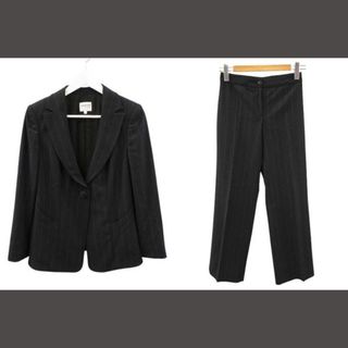 アルマーニ コレツィオーニ(ARMANI COLLEZIONI)のアルマーニ コレツィオーニ セットアップ スーツ ストライプ 40 ネイビー(礼服/喪服)